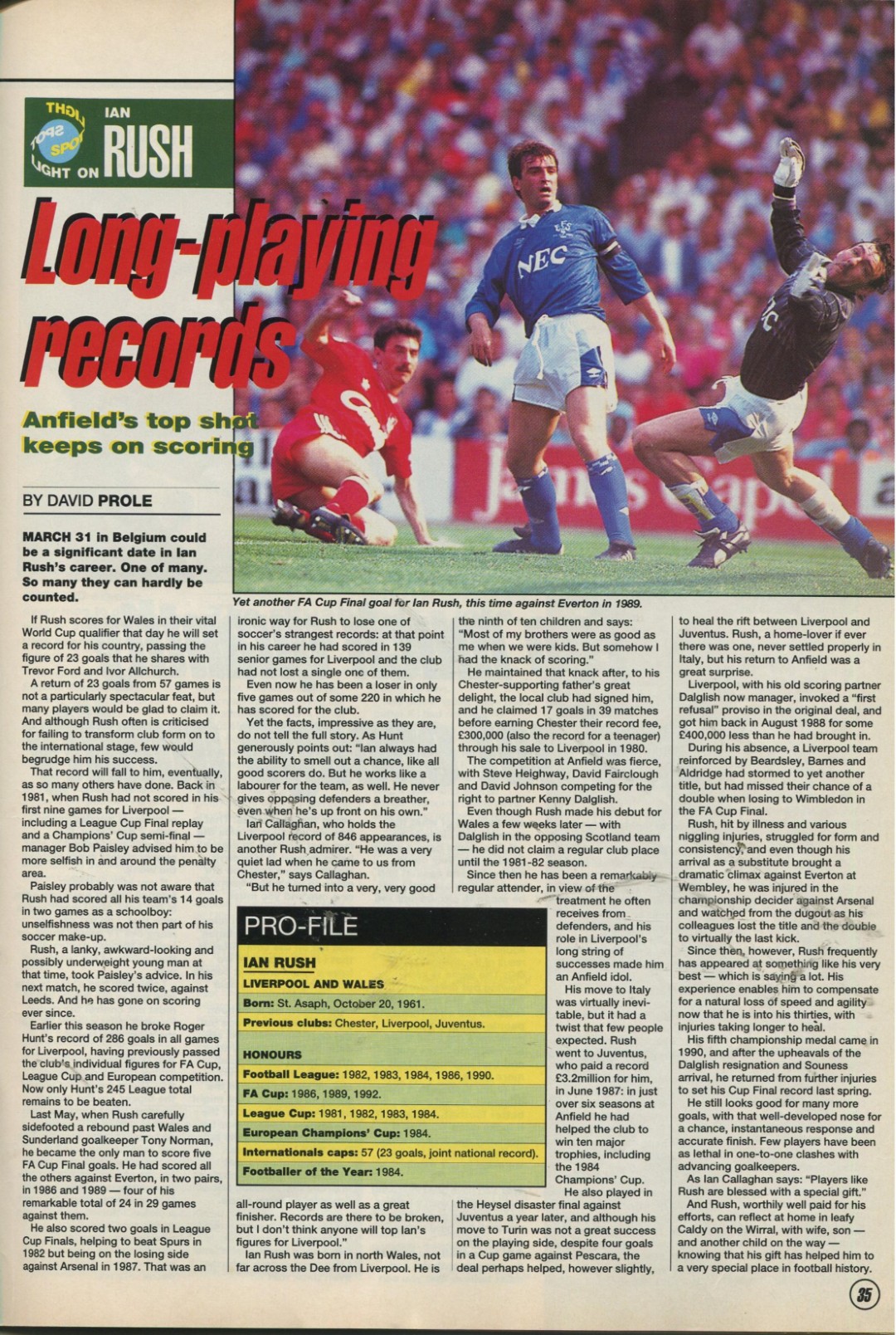 1993 - January - World Soccer